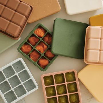 Bac Congélation Repas Bébé - 12 Cubes Silicone Sans BPA