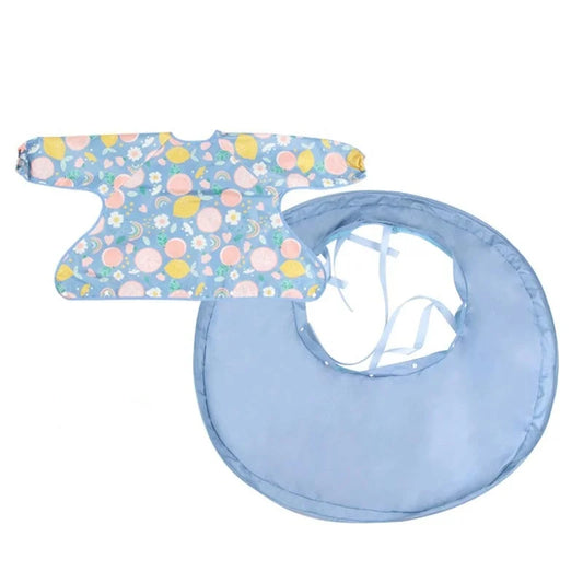 Bavoir avec Plateau Intégré - Tapis de Table Anti-Salissures