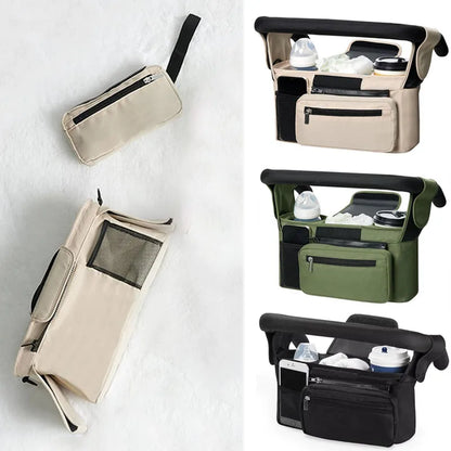 Sac de Rangement Poussette - Organisateur Grande Capacité