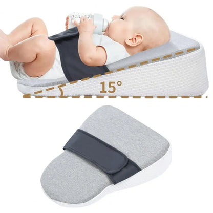 Coussin Cale-Bébé Anti-Reflux 15° - Sommeil Apaisant et Sécurisé