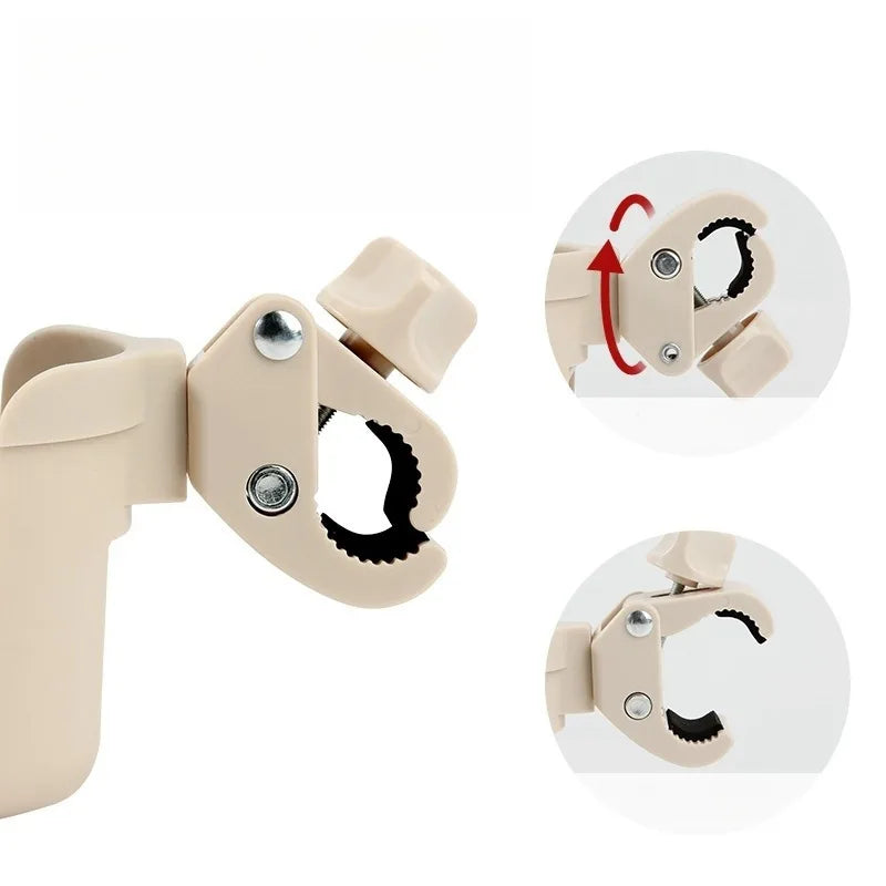 Porte-Gobelet Poussette 2 en 1 - Support Biberon et Téléphone