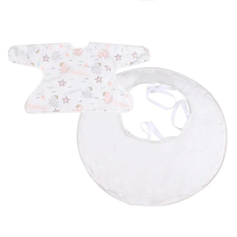 Bavoir avec Plateau Intégré - Tapis de Table Anti-Salissures
