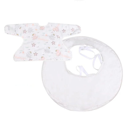 Bavoir avec Plateau Intégré - Tapis de Table Anti-Salissures