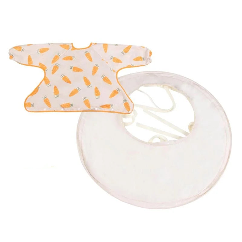 Bavoir avec Plateau Intégré - Tapis de Table Anti-Salissures