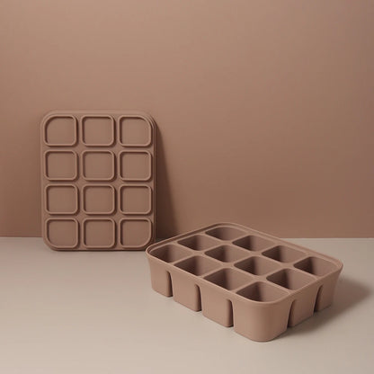 Bac Congélation Repas Bébé - 12 Cubes Silicone Sans BPA